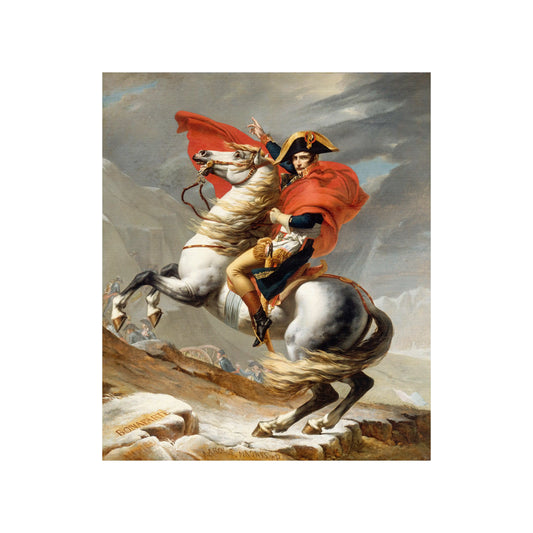 NAPOLEÓN CRUZANDO LOS ALPES