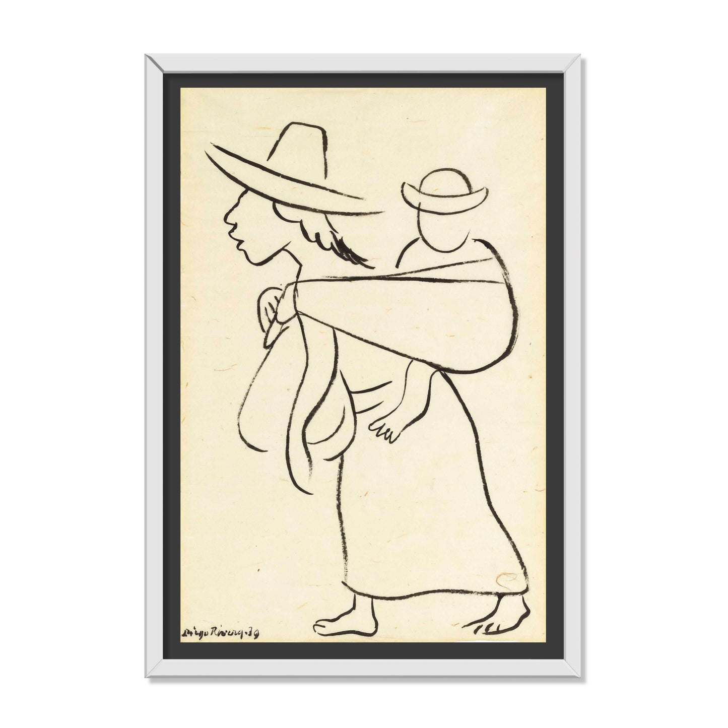 MUJER CON NIÑO