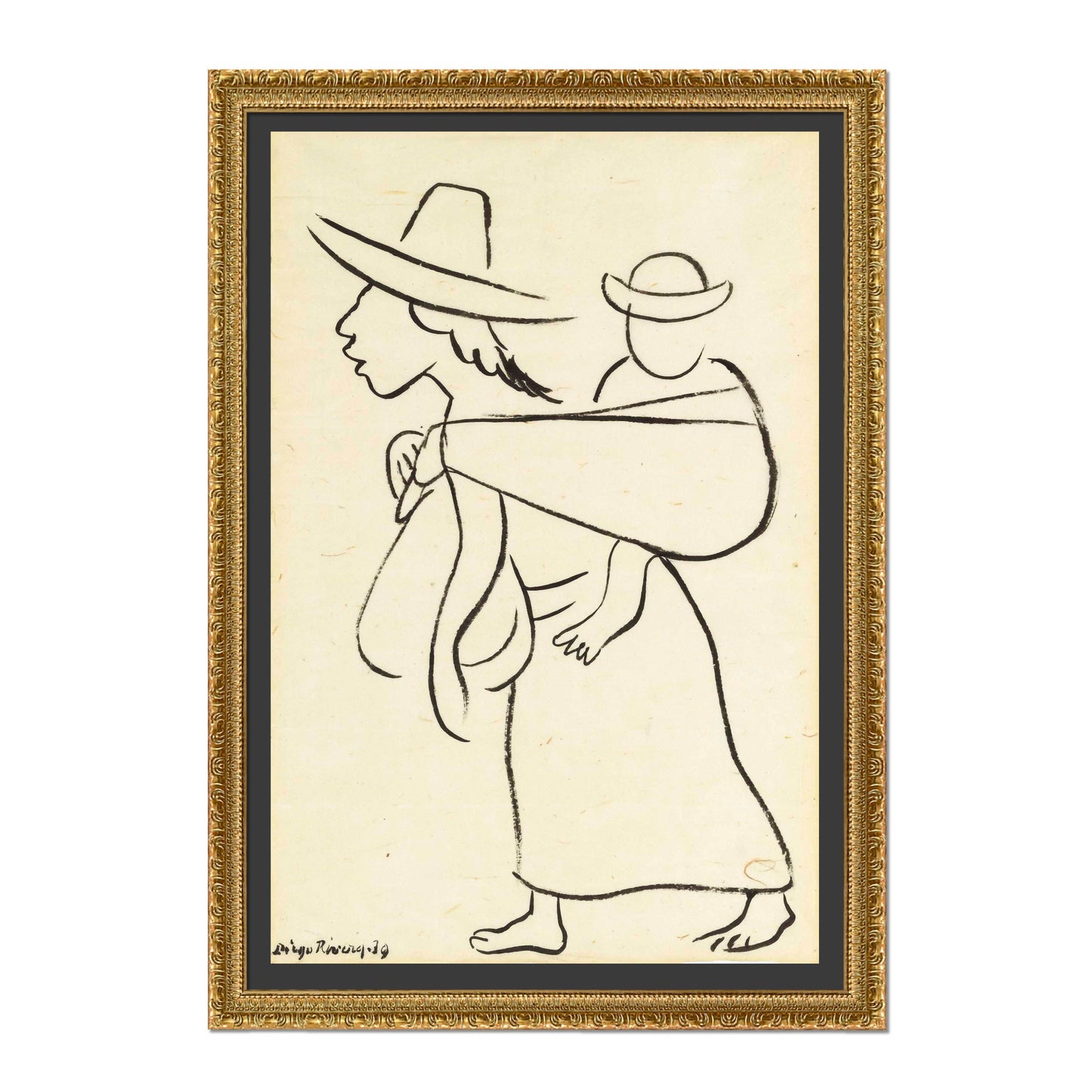 MUJER CON NIÑO