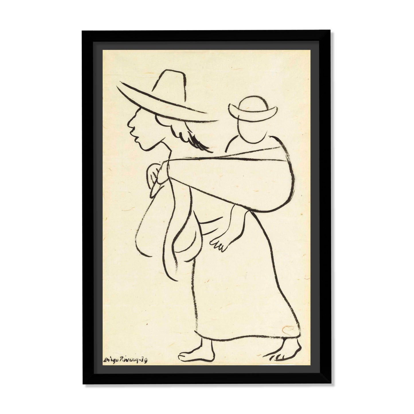 MUJER CON NIÑO