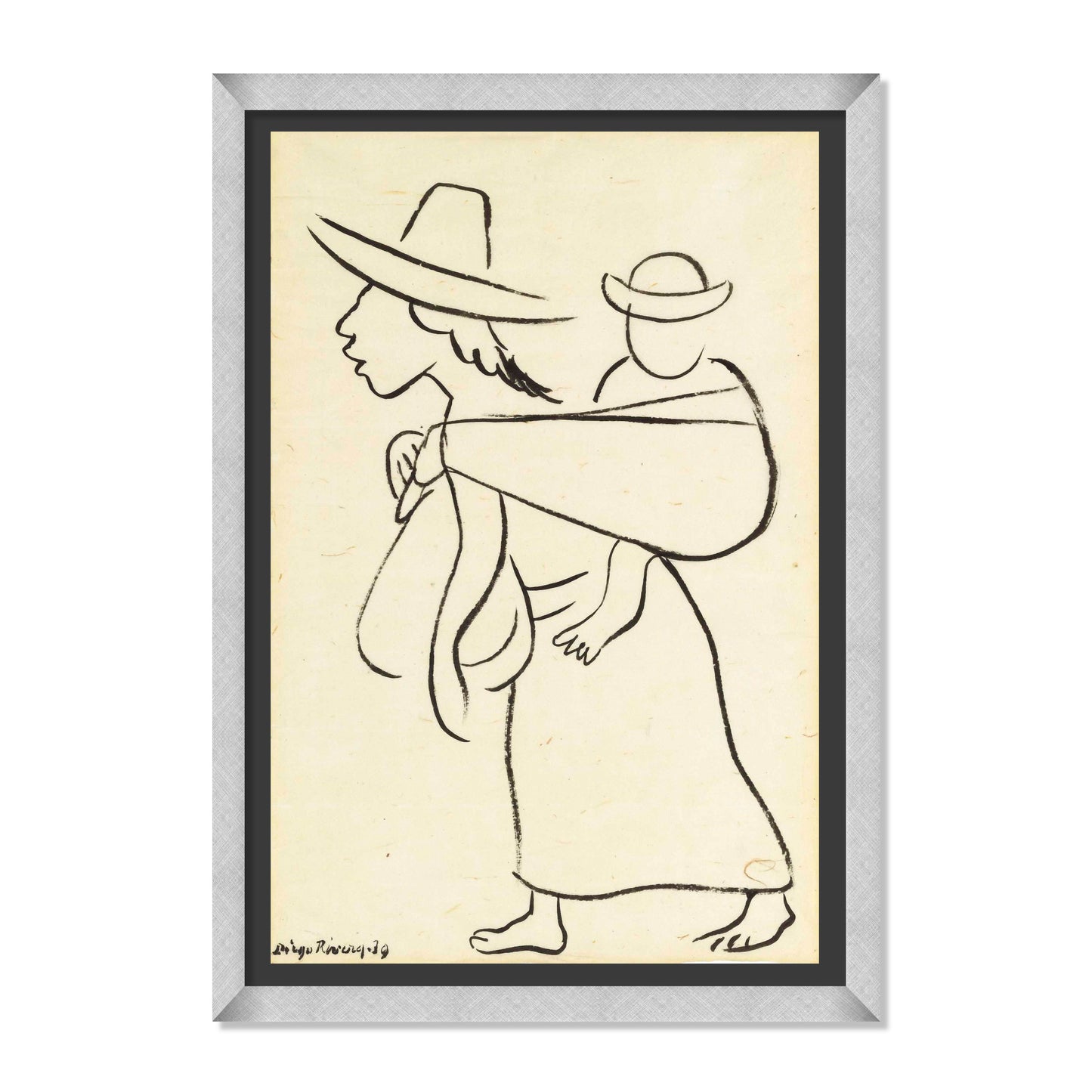 MUJER CON NIÑO