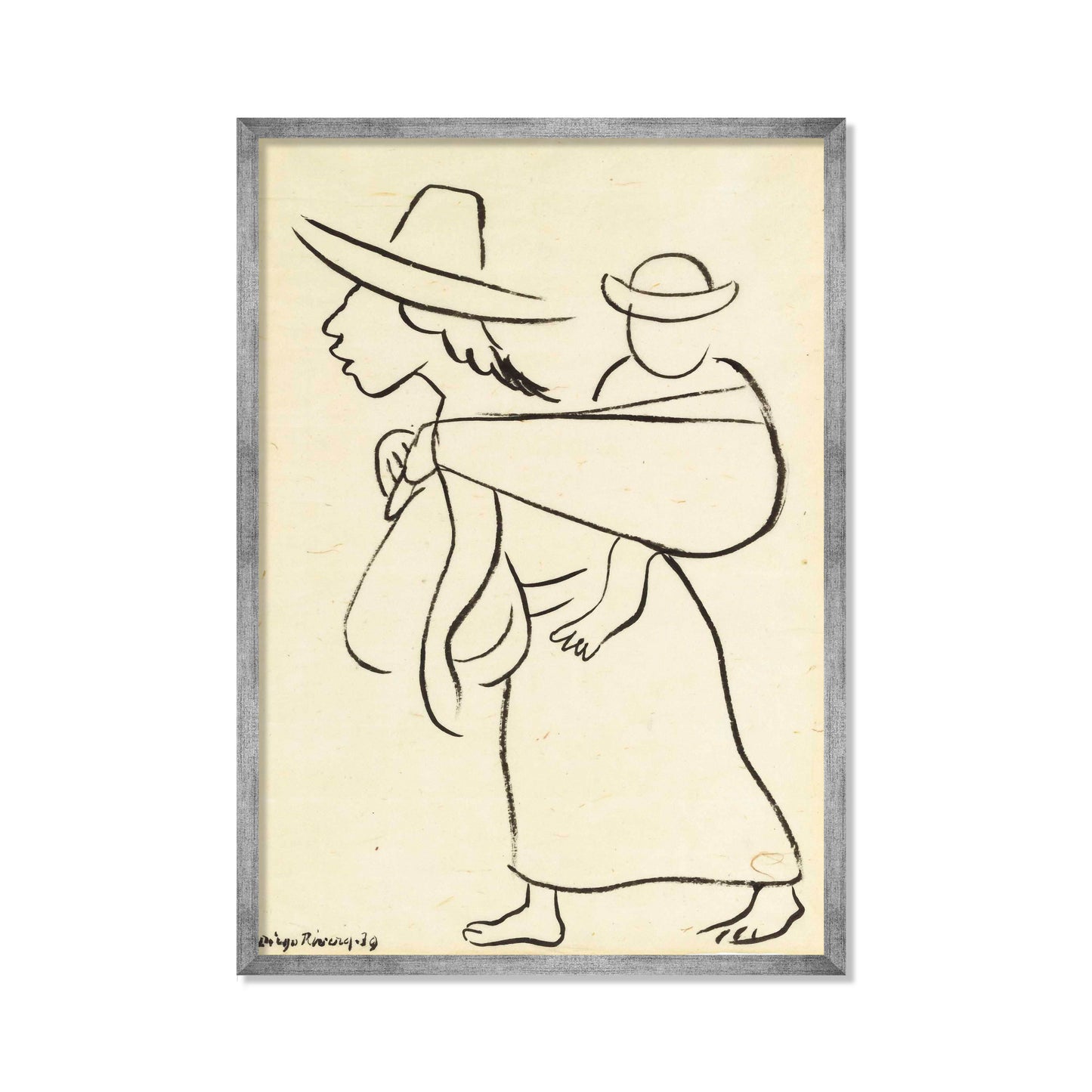MUJER CON NIÑO