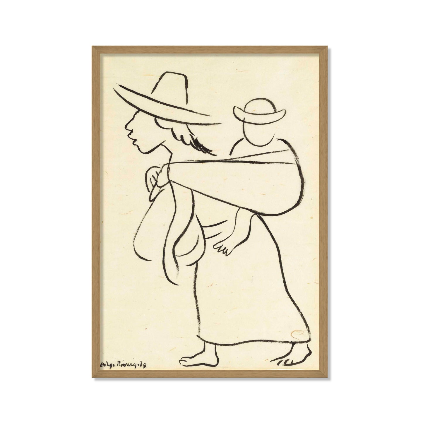 MUJER CON NIÑO