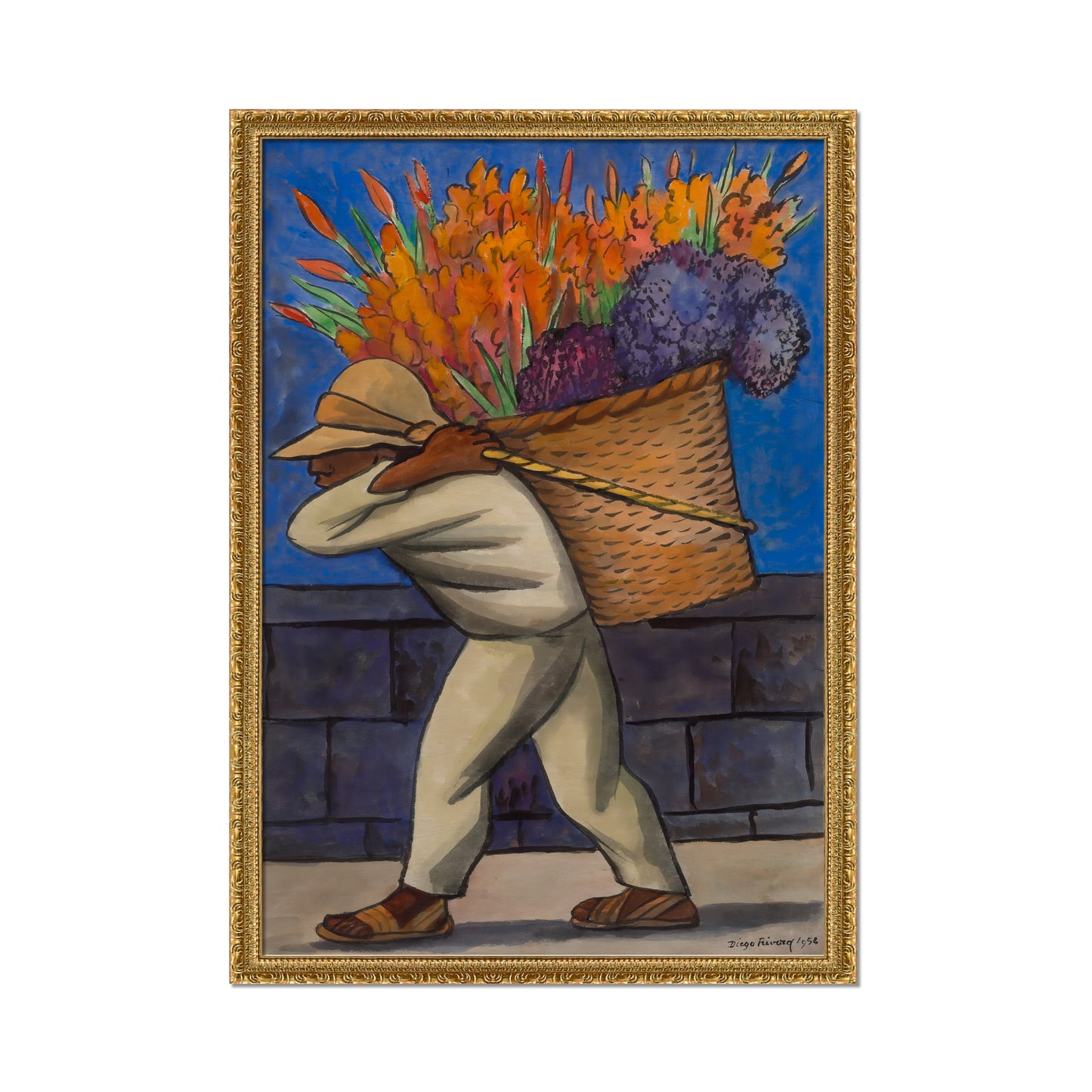 CARGADOR DE FLORES ANDANDO