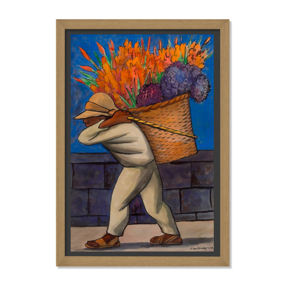 CARGADOR DE FLORES ANDANDO