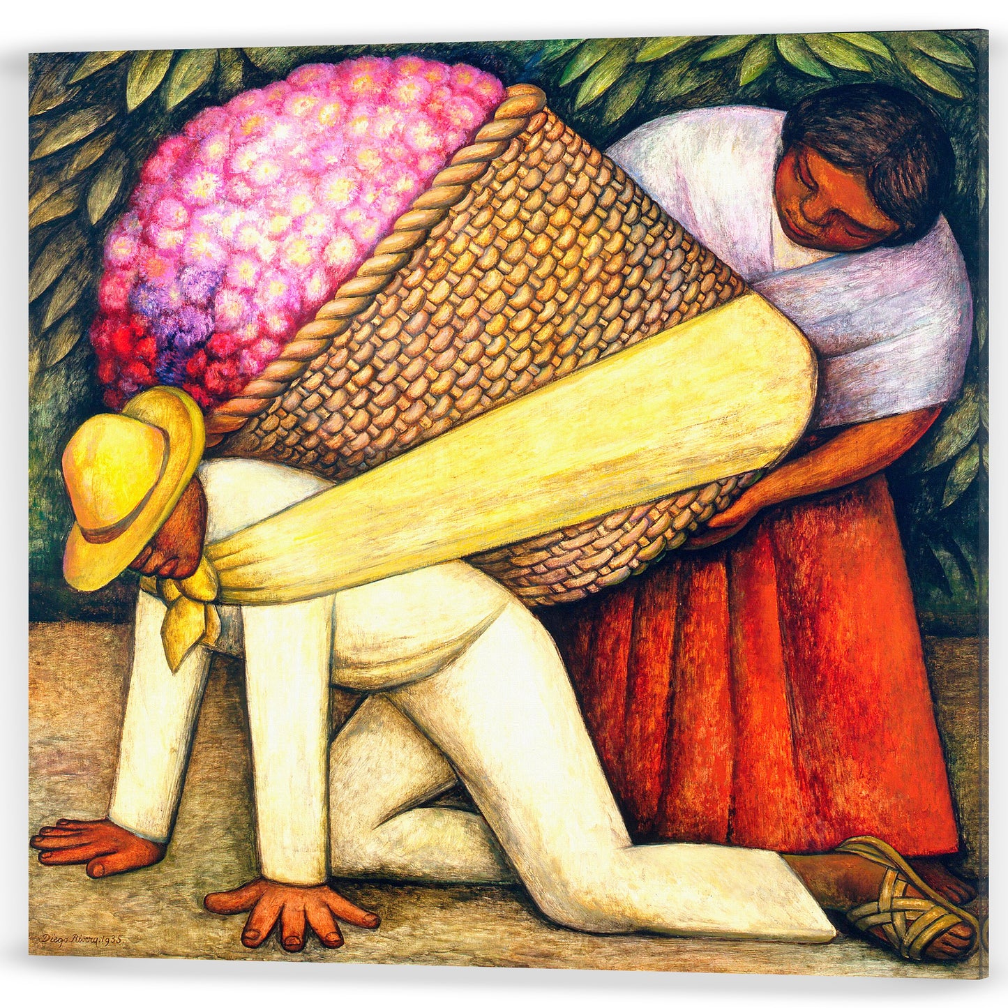 EL CARGADOR DE FLORES