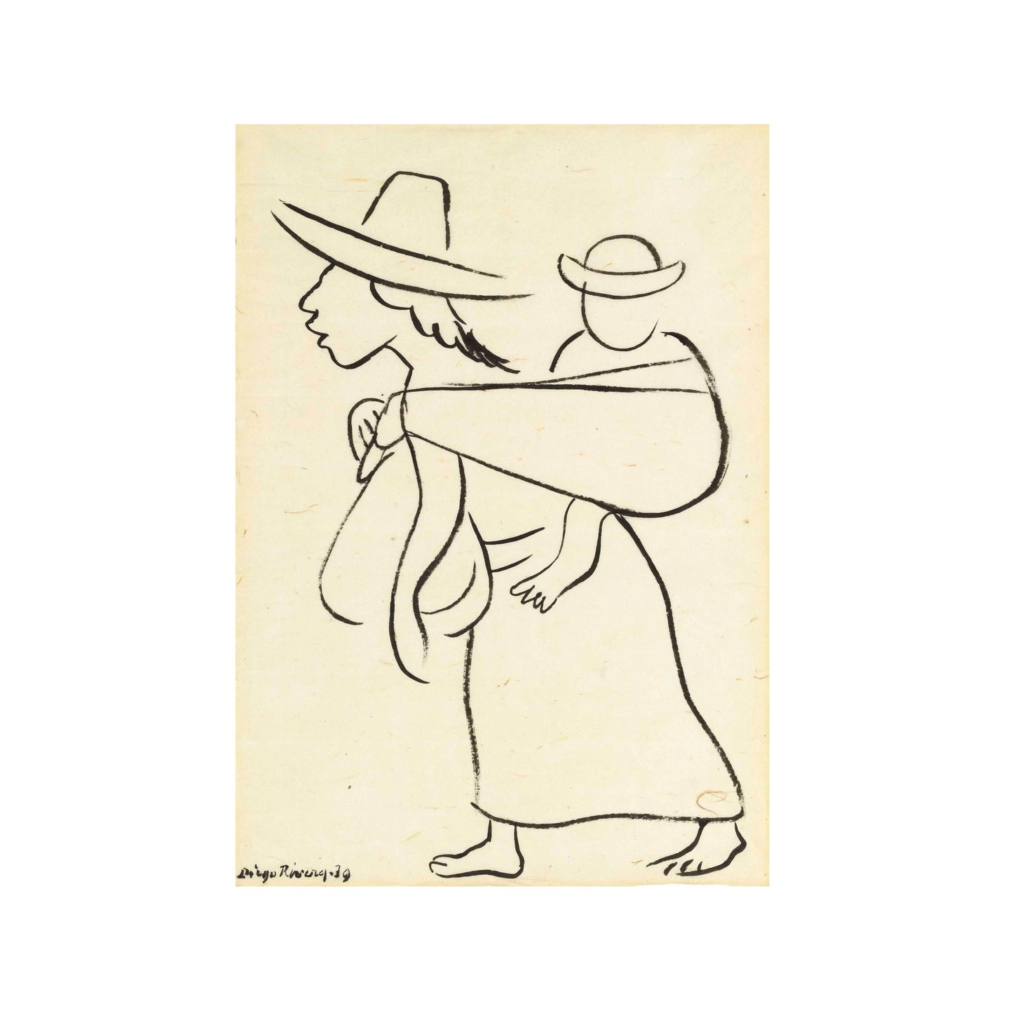 MUJER CON NIÑO