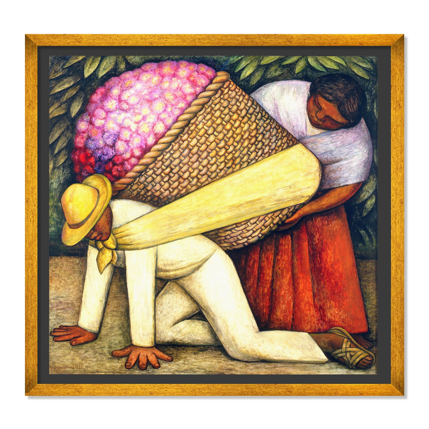 EL CARGADOR DE FLORES