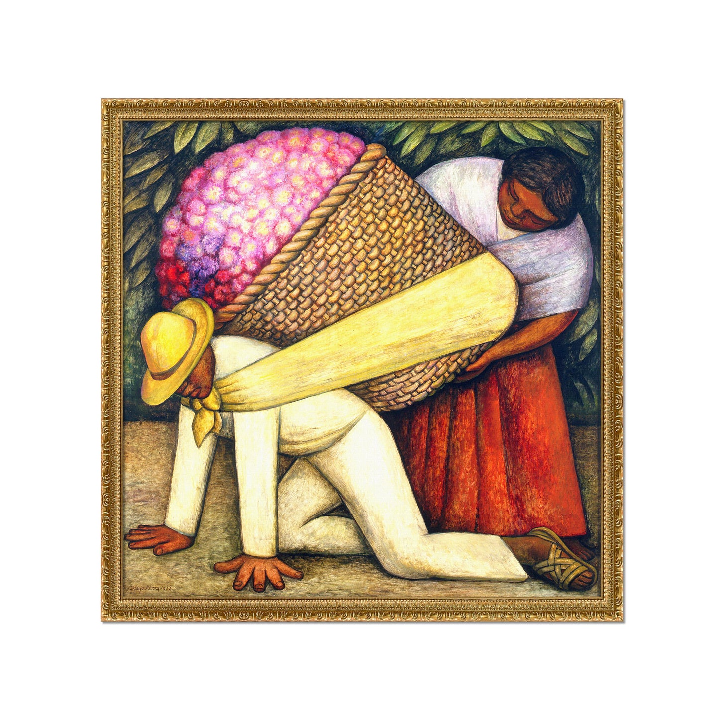 EL CARGADOR DE FLORES