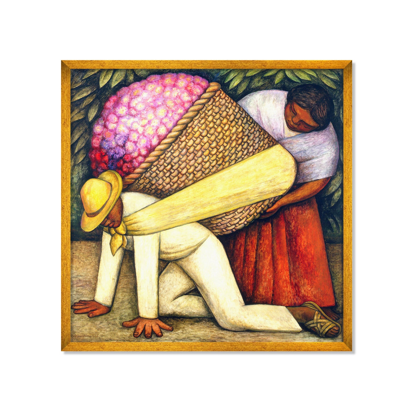 EL CARGADOR DE FLORES