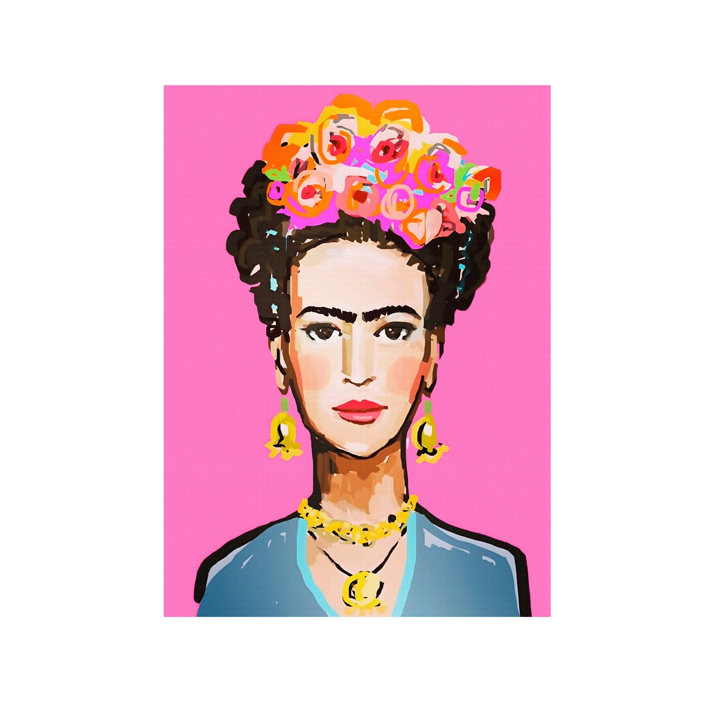 FRIDA EN ROSA