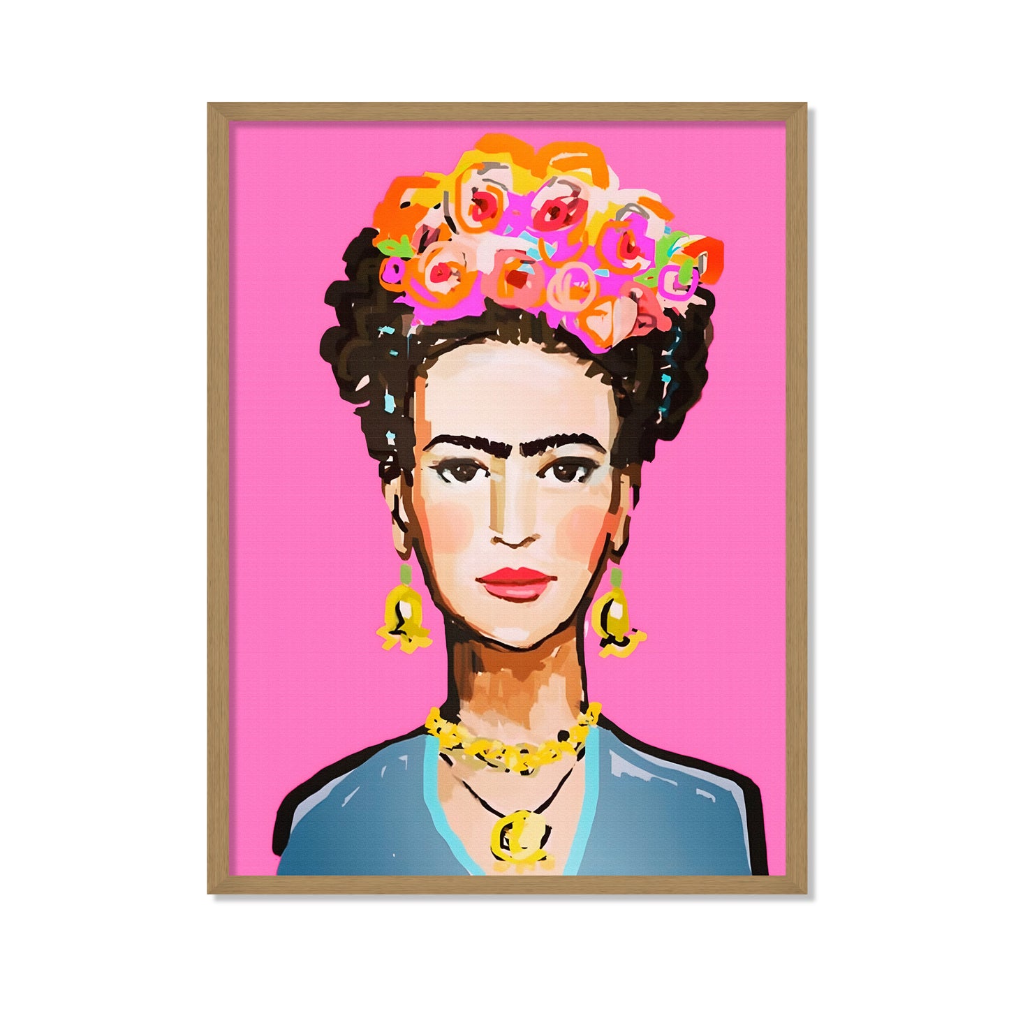 FRIDA EN ROSA