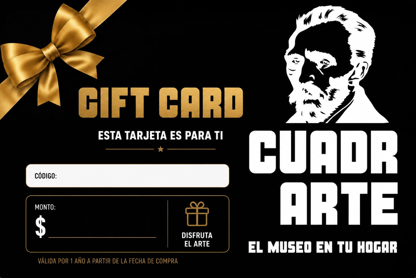 GIFT CARD CUADRARTE