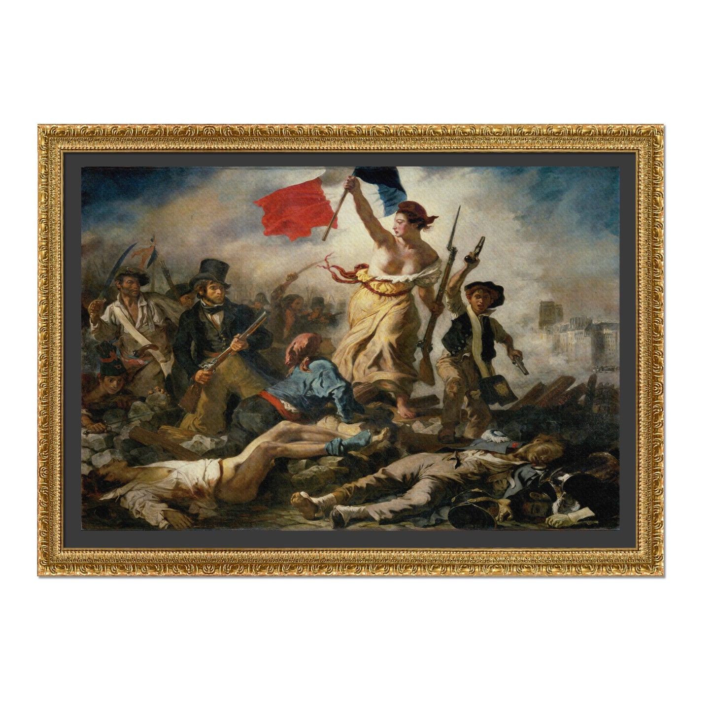 LA LIBERTAD GUIANDO AL PUEBLO