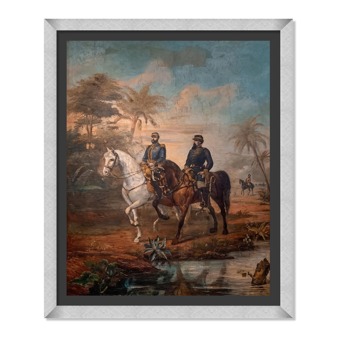 GENERAL DÍAZ CON EL MARISCAL LÓPEZ