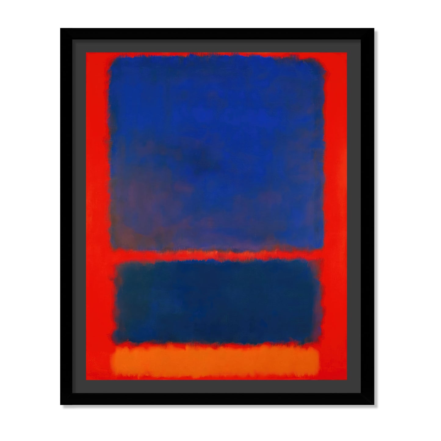 BLUE, ORANGE, RED 1961