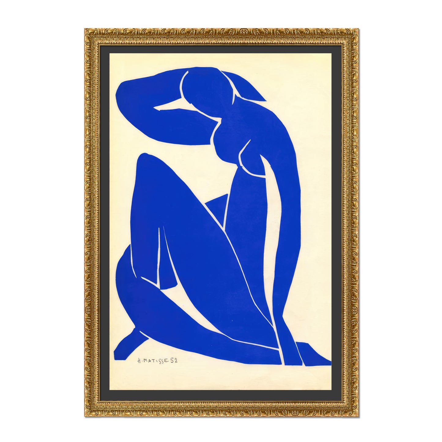 DESNUDO AZUL II
