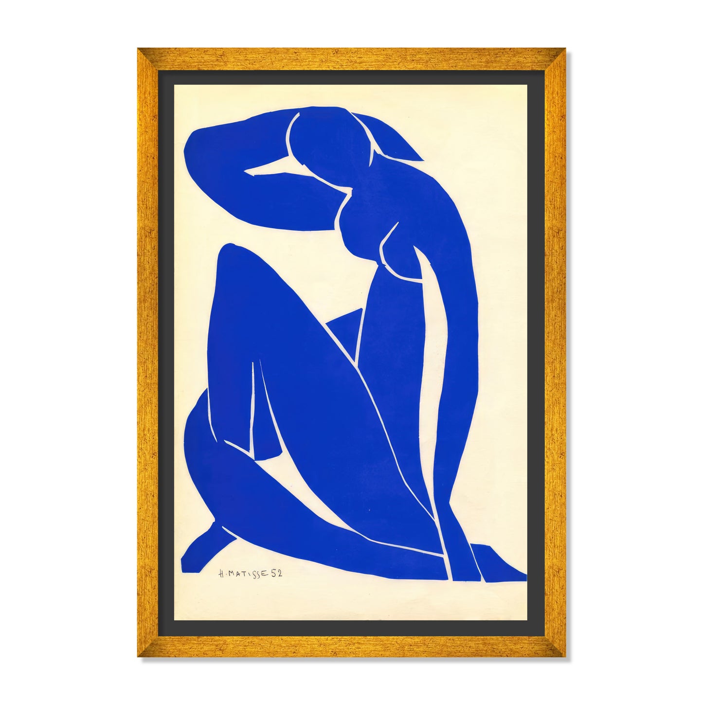 DESNUDO AZUL II