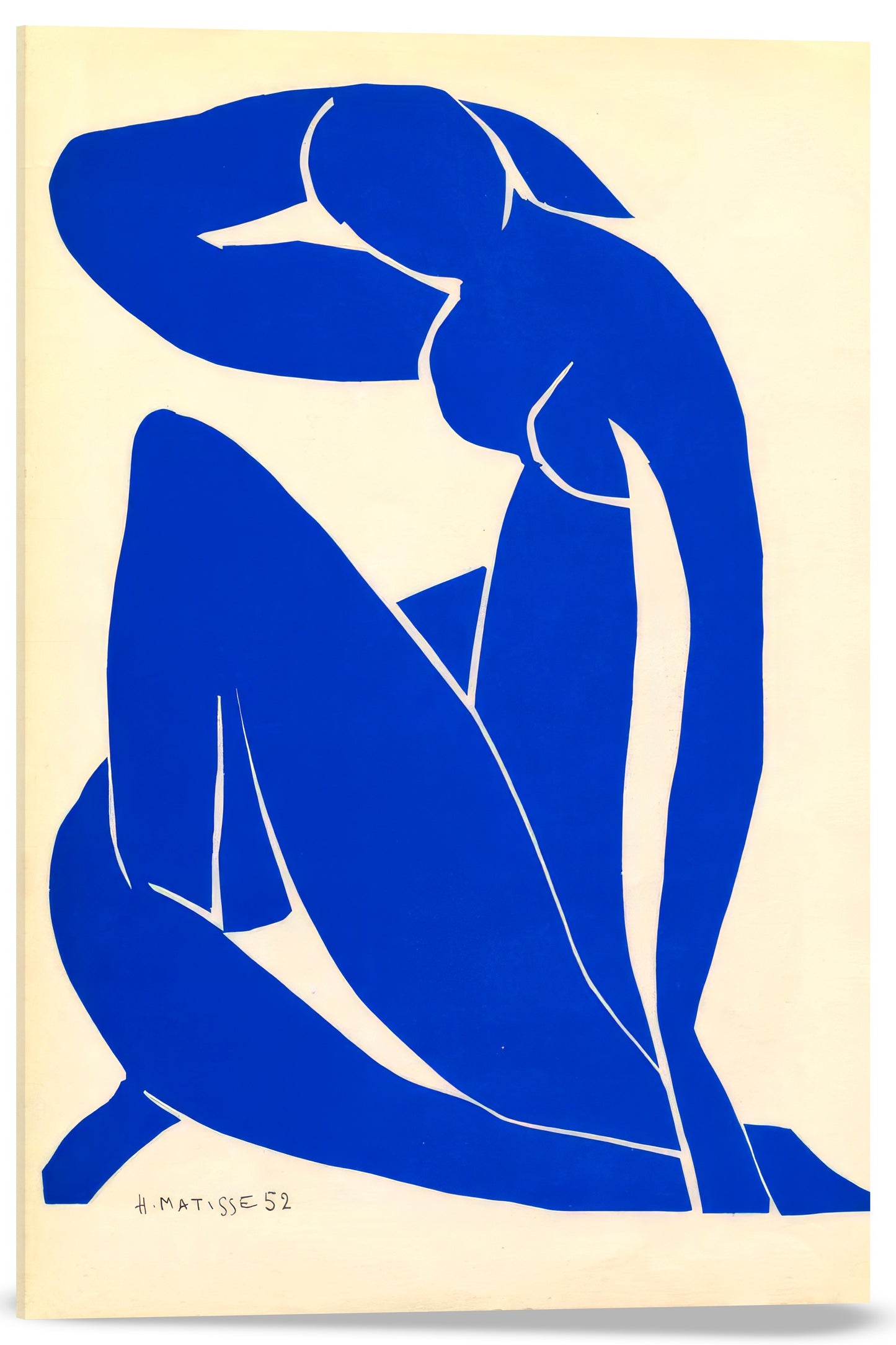 DESNUDO AZUL II