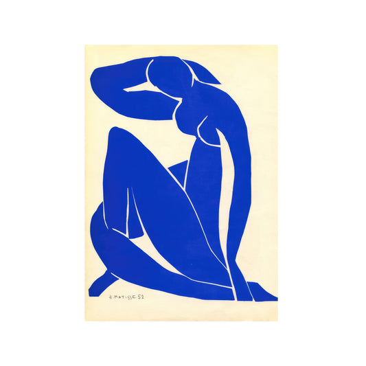 DESNUDO AZUL II