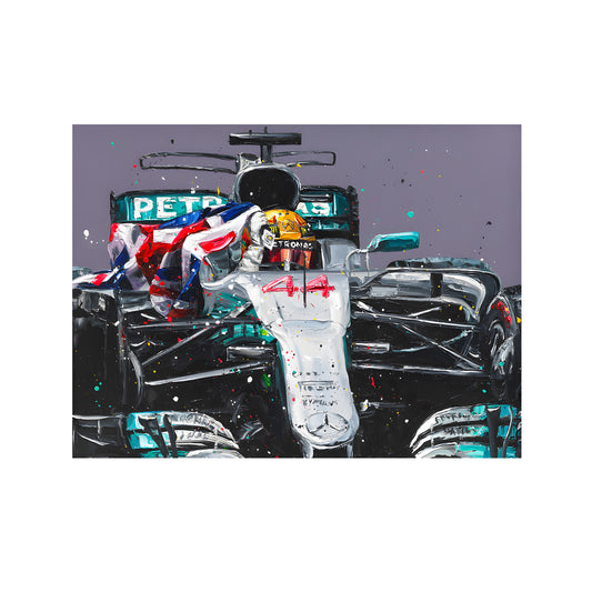 LEWIS HAMILTON MÉXICO 17 COCHE