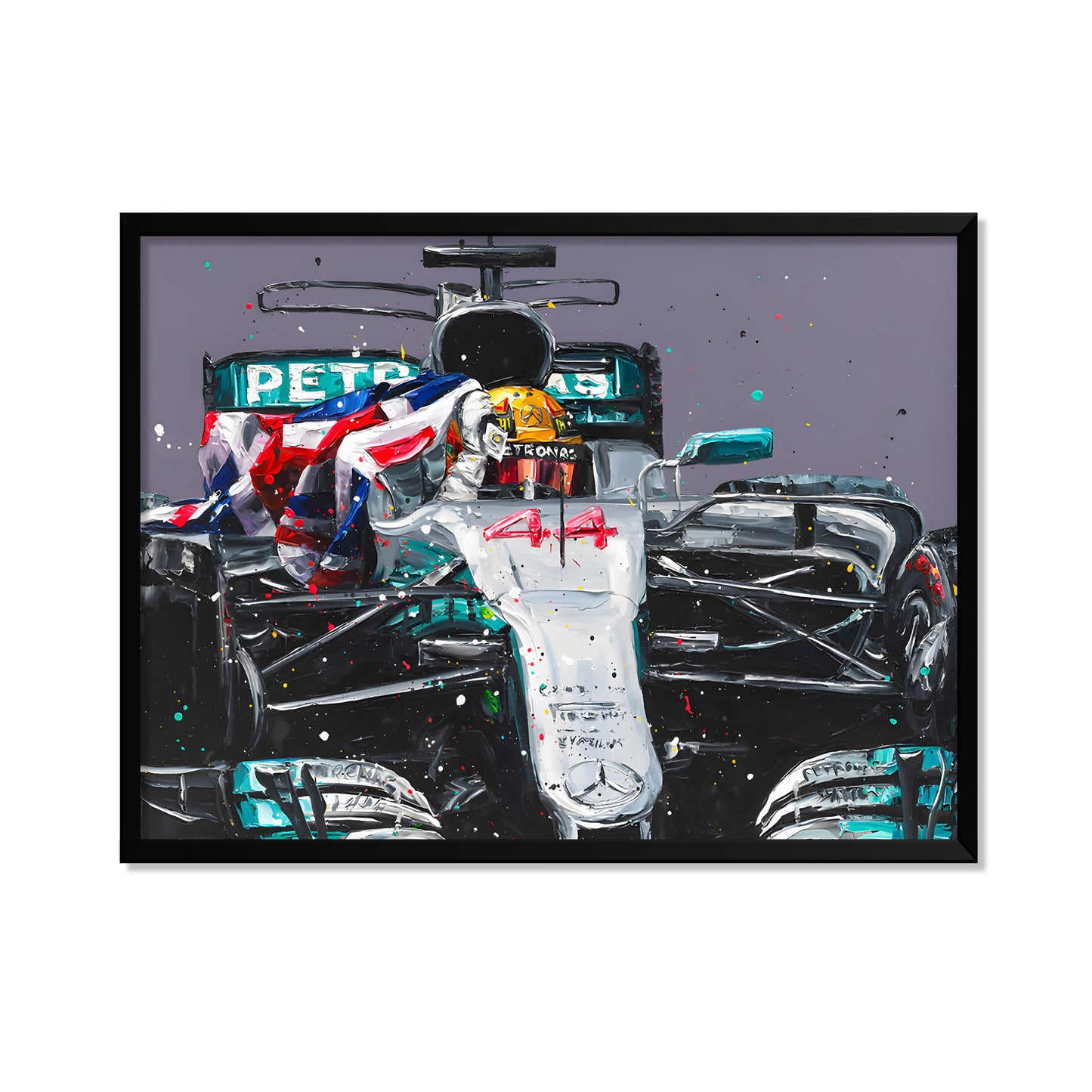 LEWIS HAMILTON MÉXICO 17 COCHE