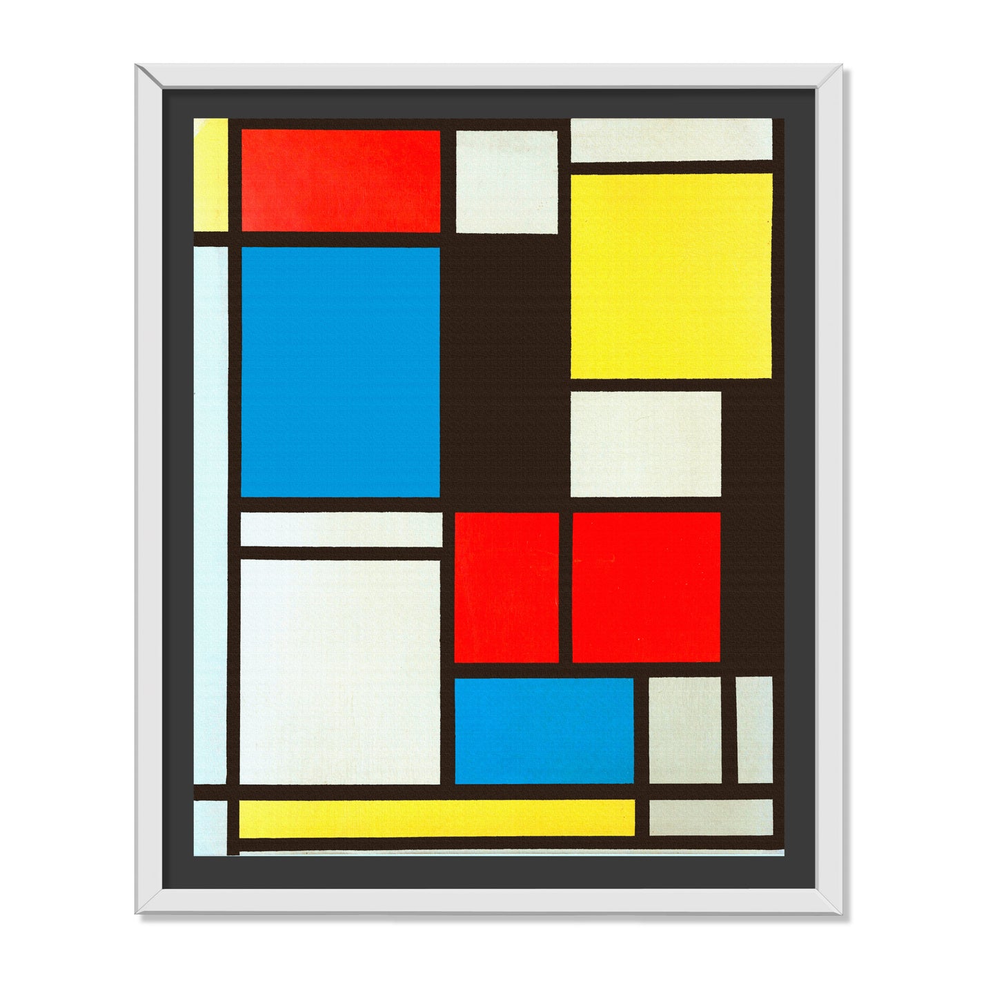 COMPOSICIÓN EN AZUL, ROJO Y AMARILLO 1921