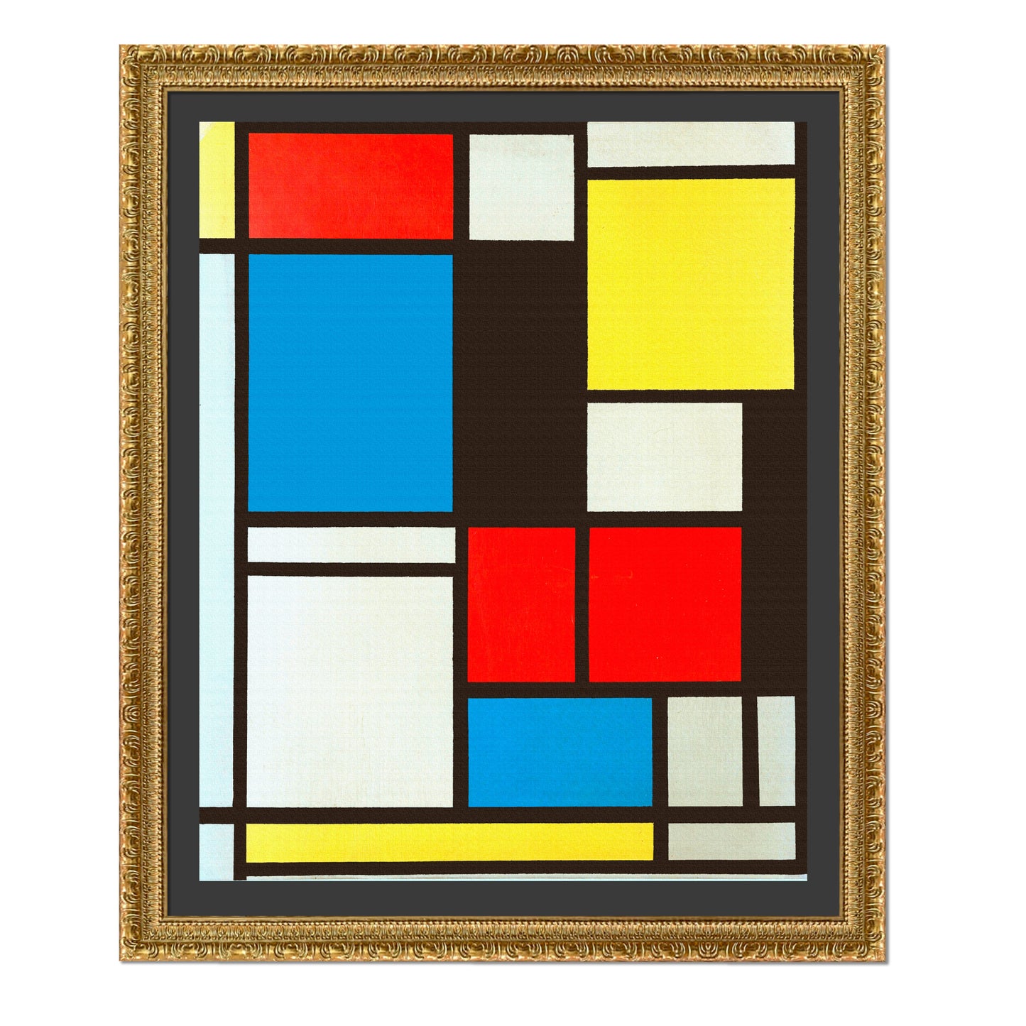 COMPOSICIÓN EN AZUL, ROJO Y AMARILLO 1921