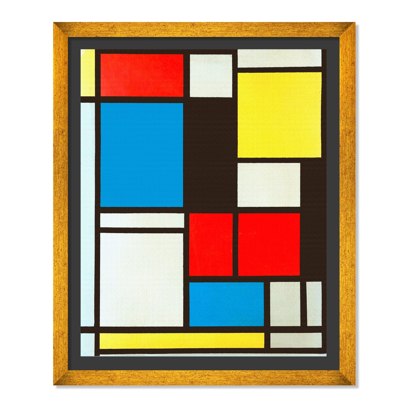 COMPOSICIÓN EN AZUL, ROJO Y AMARILLO 1921
