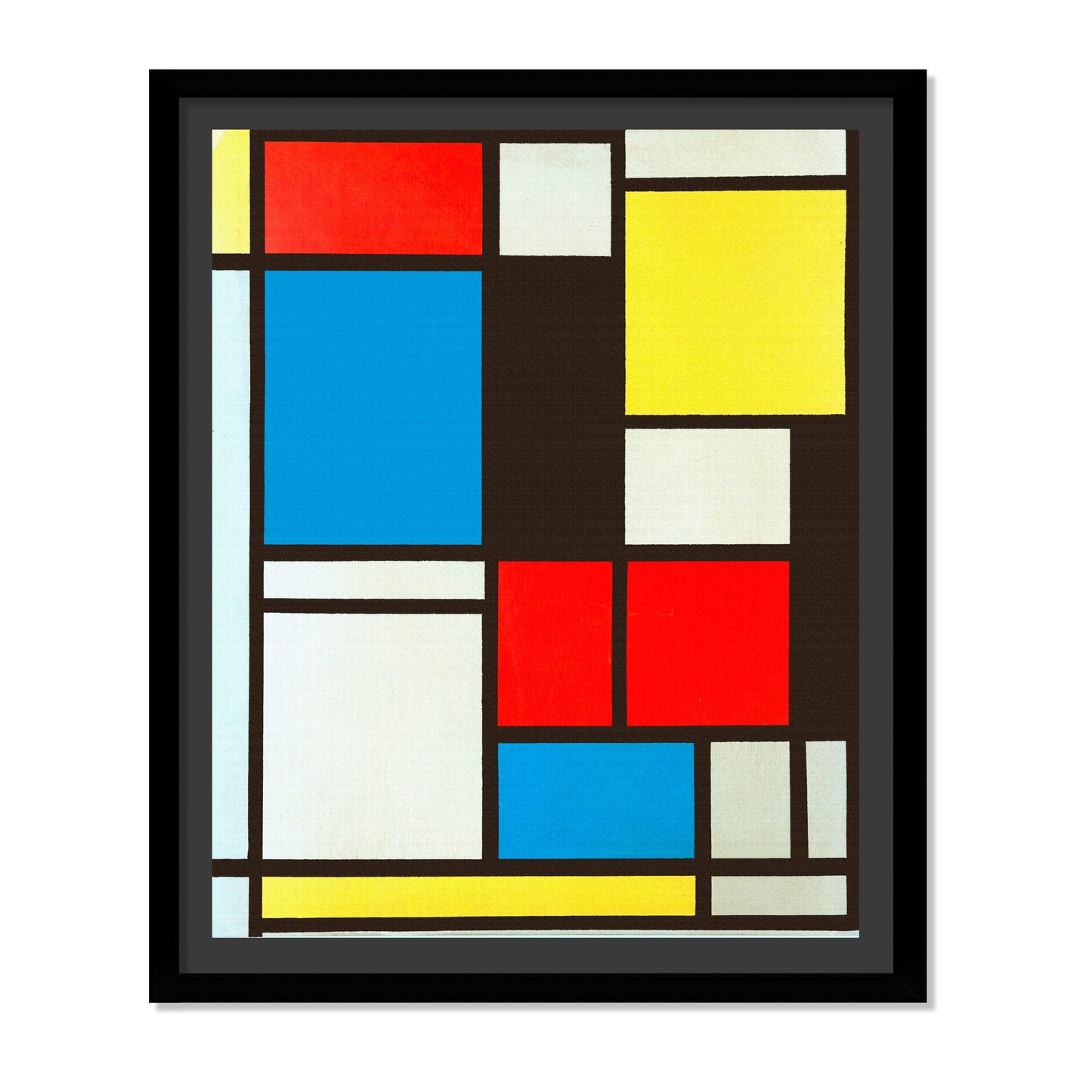 COMPOSICIÓN EN AZUL, ROJO Y AMARILLO 1921