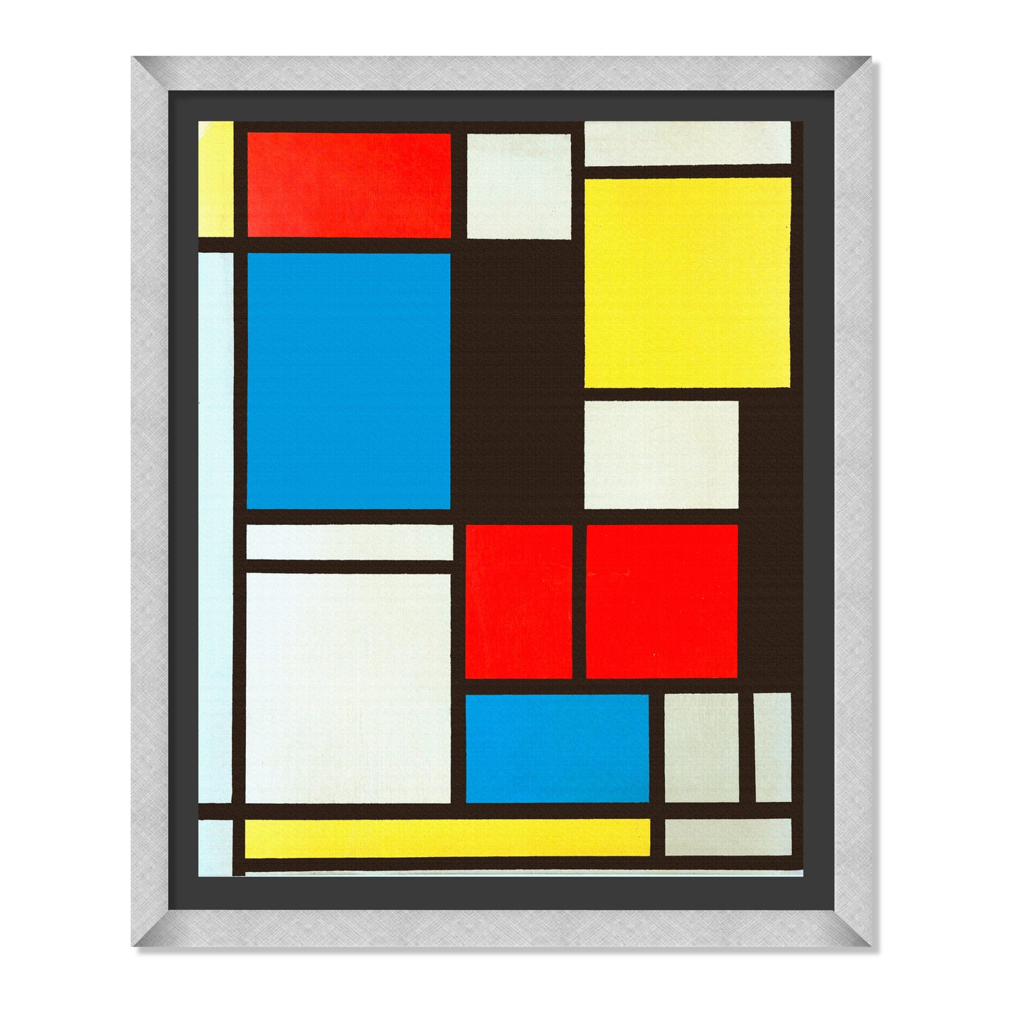 COMPOSICIÓN EN AZUL, ROJO Y AMARILLO 1921
