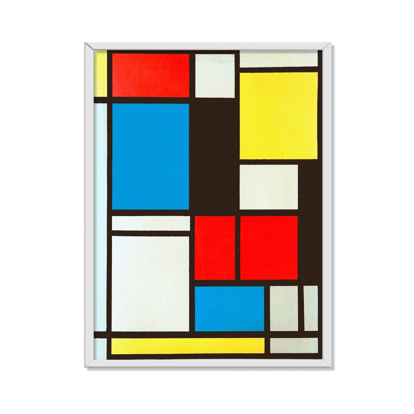 COMPOSICIÓN EN AZUL, ROJO Y AMARILLO 1921