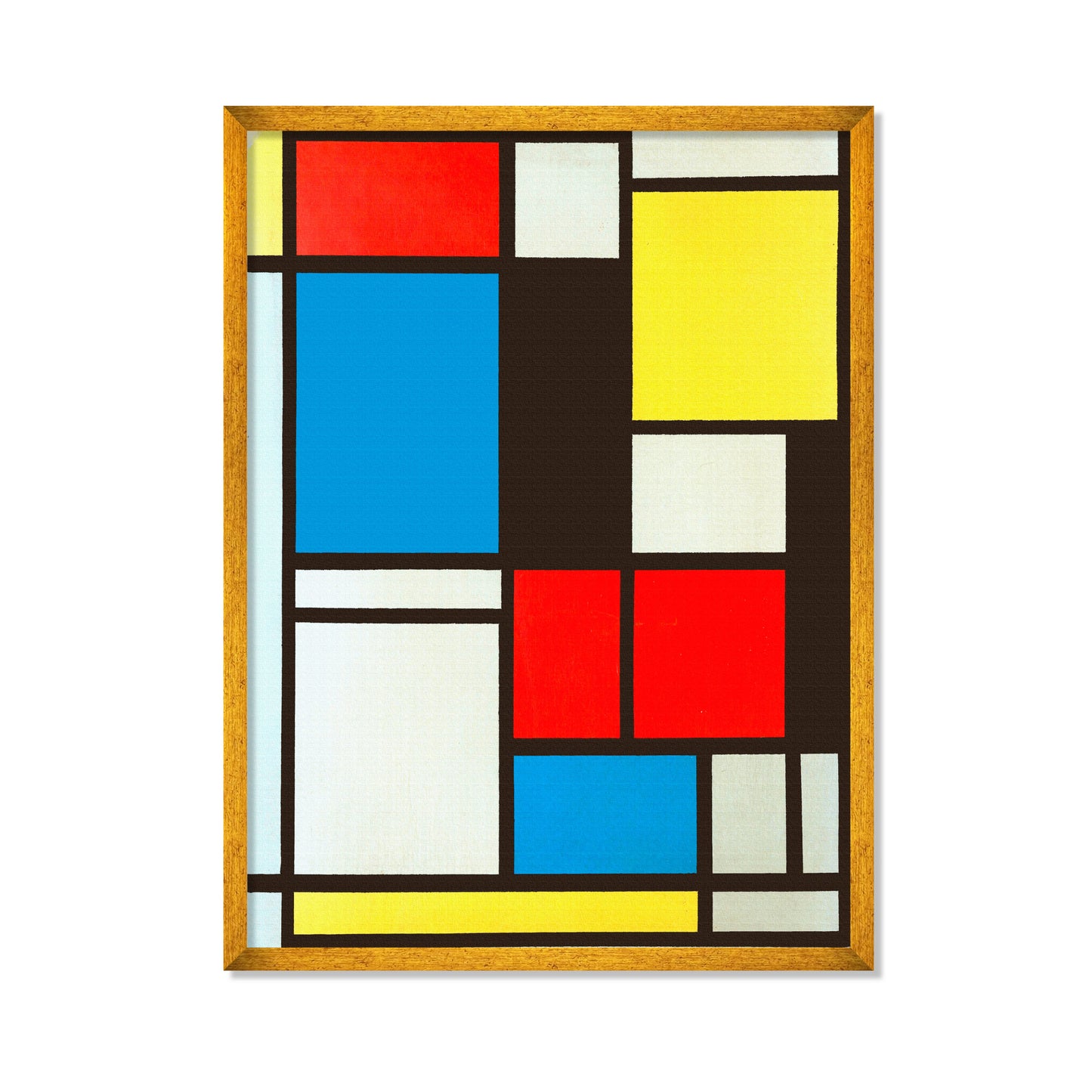 COMPOSICIÓN EN AZUL, ROJO Y AMARILLO 1921