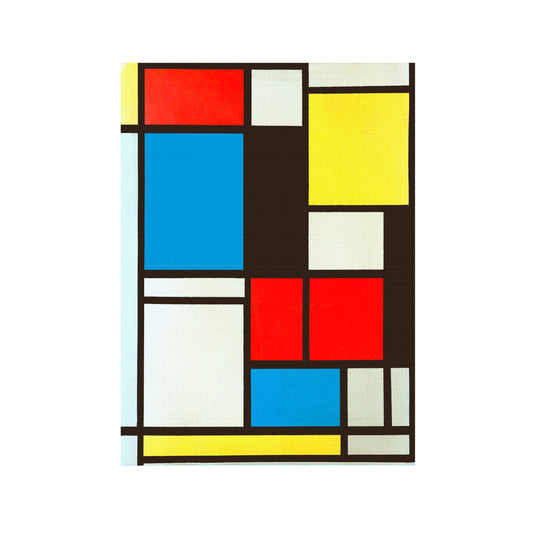 COMPOSICIÓN EN AZUL, ROJO Y AMARILLO 1921