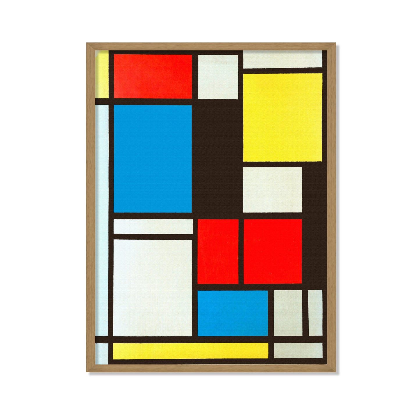 COMPOSICIÓN EN AZUL, ROJO Y AMARILLO 1921