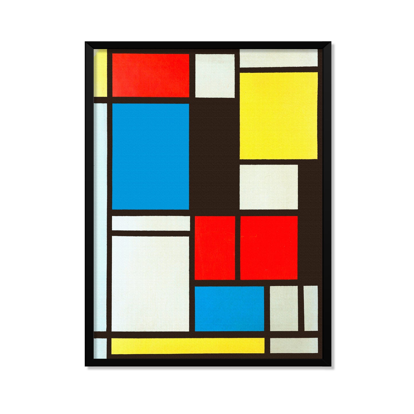 COMPOSICIÓN EN AZUL, ROJO Y AMARILLO 1921