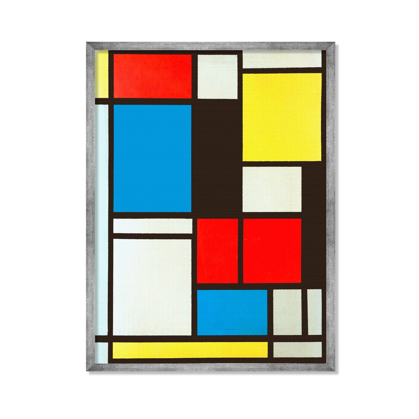 COMPOSICIÓN EN AZUL, ROJO Y AMARILLO 1921