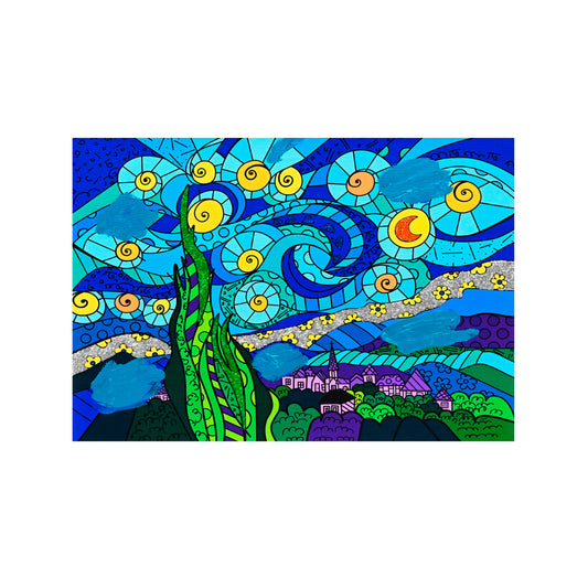 LA NOCHE ESTRELLADA MIX