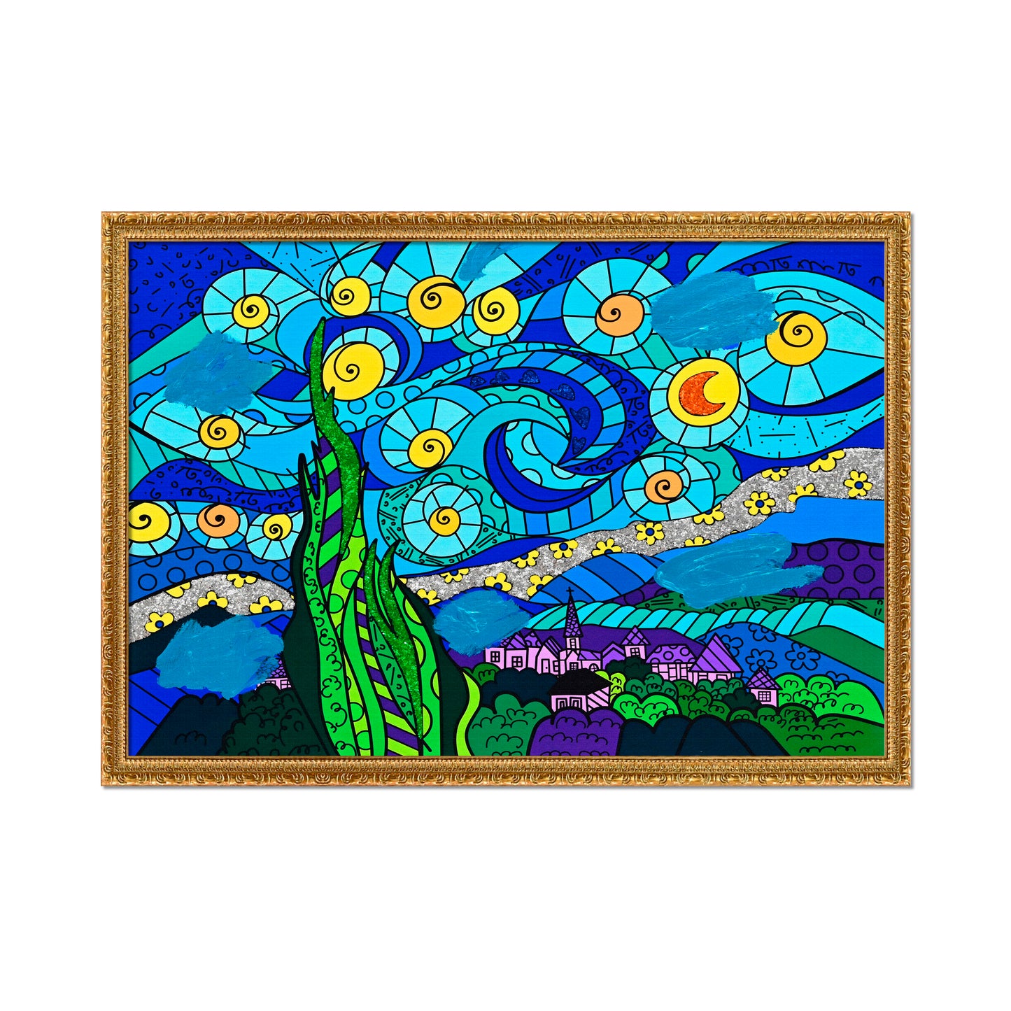 LA NOCHE ESTRELLADA MIX