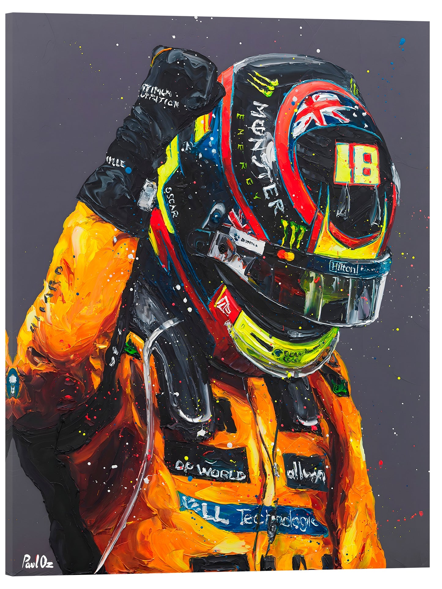 OSCAR PIASTRI EL LUCHADOR CALLEJERO MÁS TRANQUILO