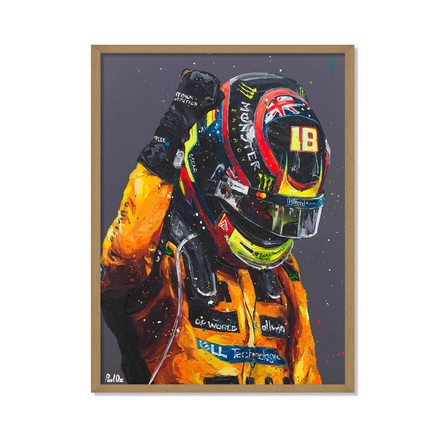 OSCAR PIASTRI EL LUCHADOR CALLEJERO MÁS TRANQUILO