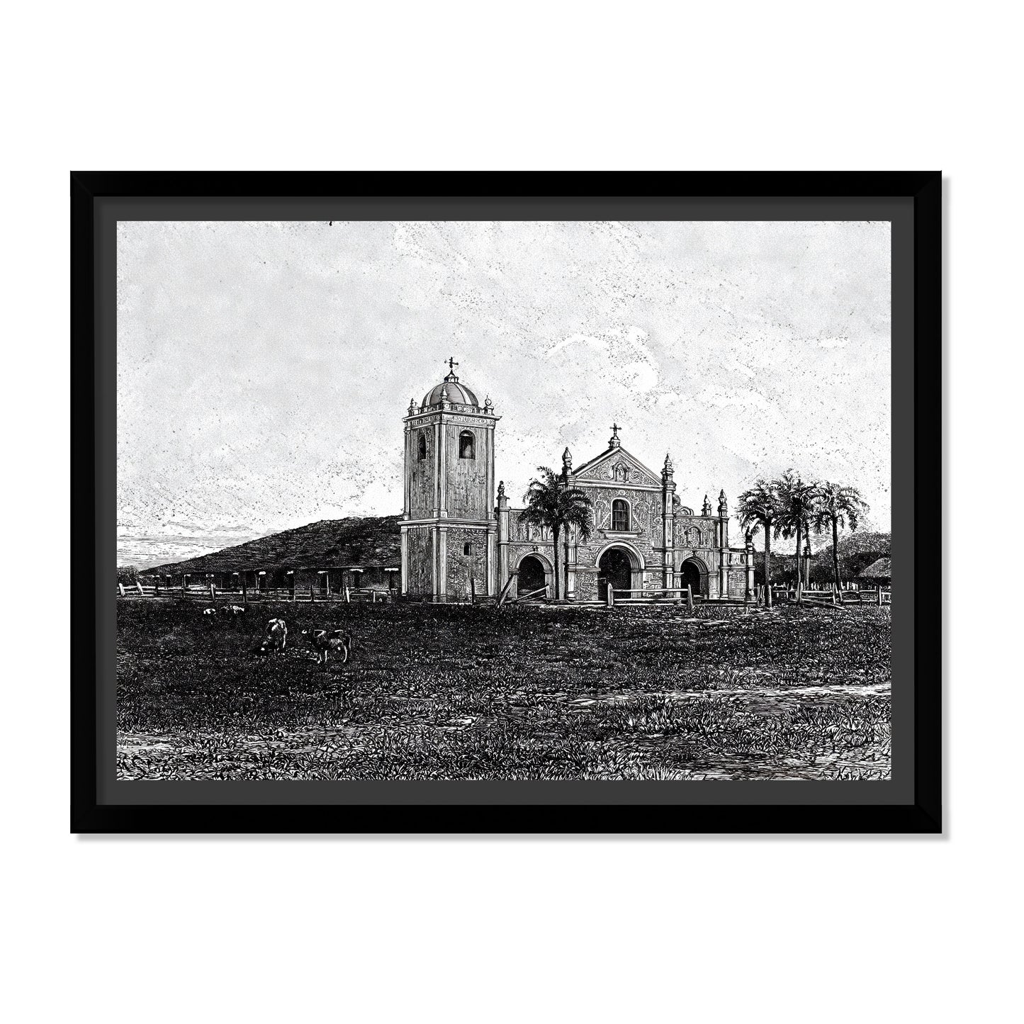 UNA ANTIGUA IGLESIA JESUITA PIRAYU 1985