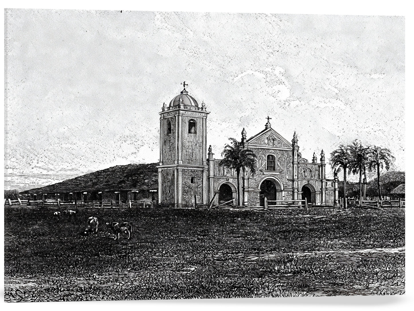 UNA ANTIGUA IGLESIA JESUITA PIRAYU 1985