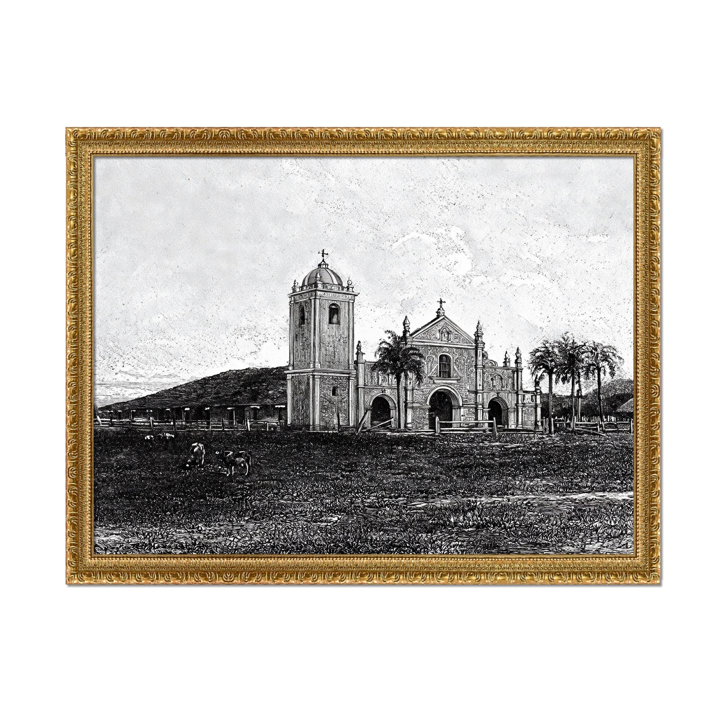 UNA ANTIGUA IGLESIA JESUITA PIRAYU 1985