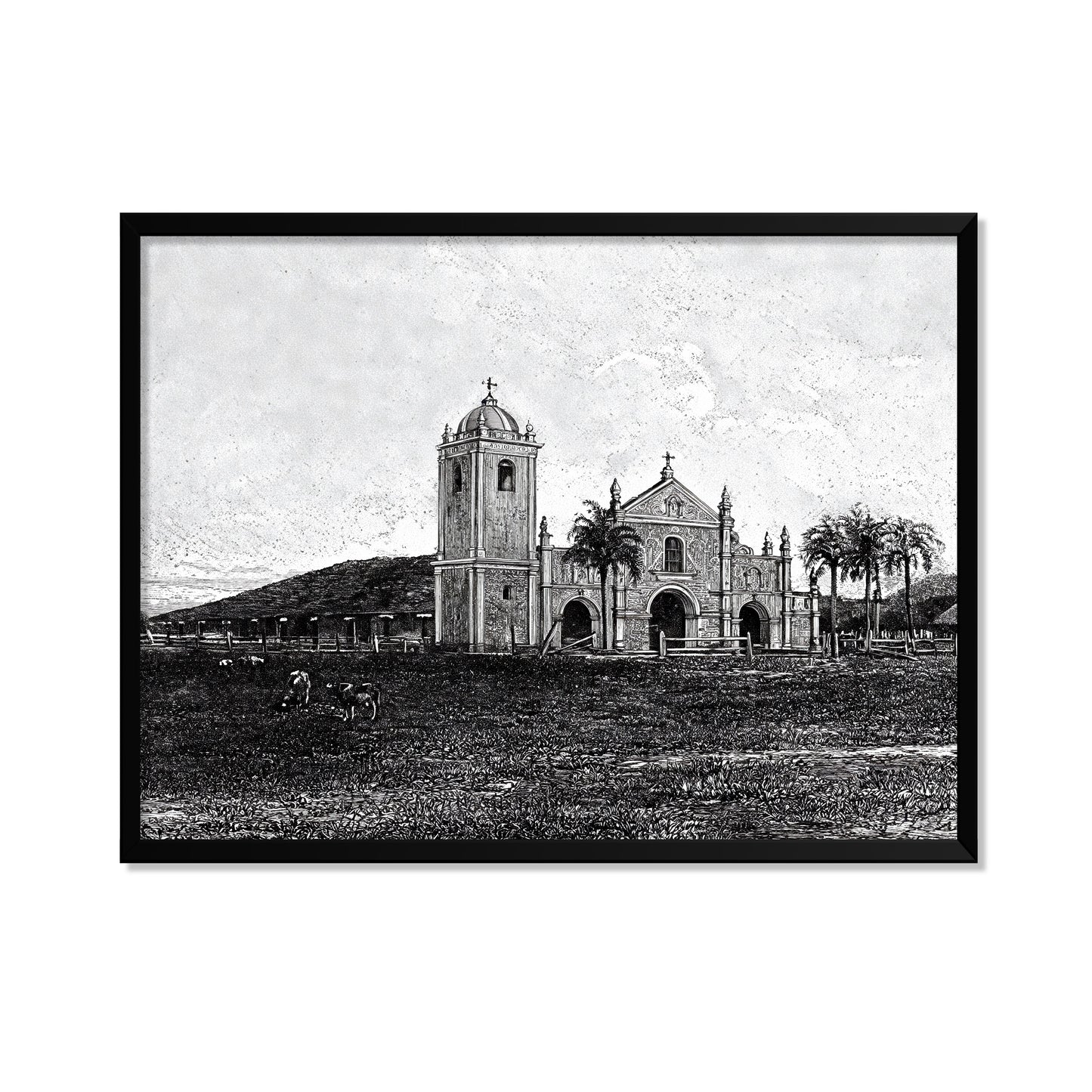 UNA ANTIGUA IGLESIA JESUITA PIRAYU 1985