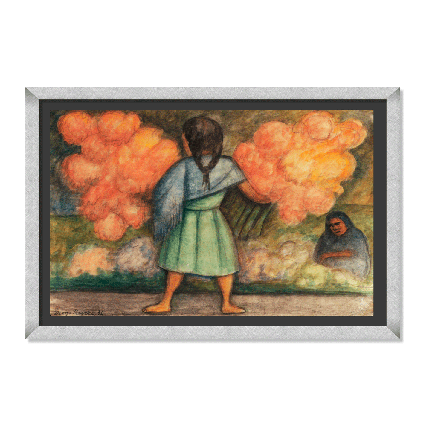 LA NIÑA CON LAS FLORES