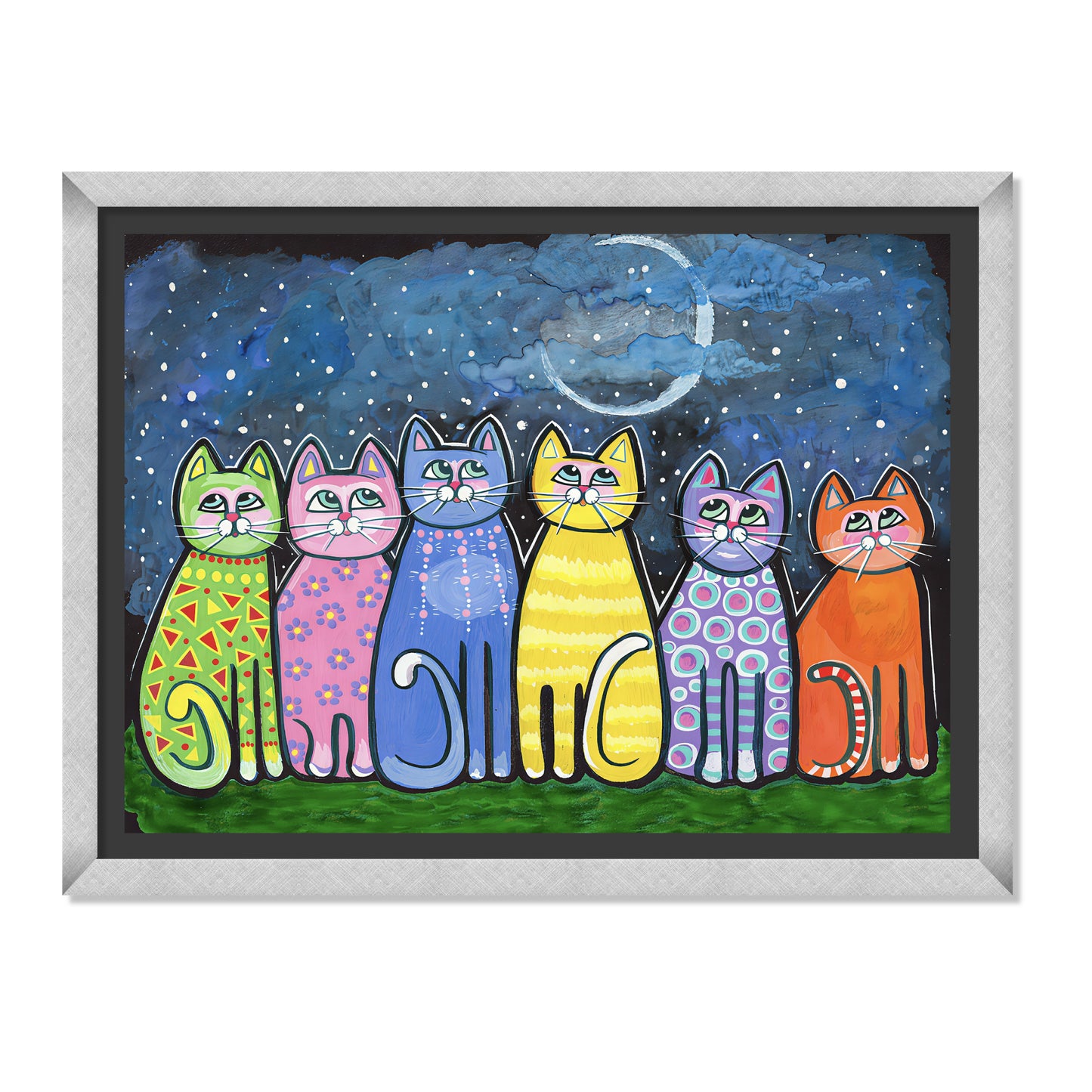 MIRANDO LA LUNA JUNTOS