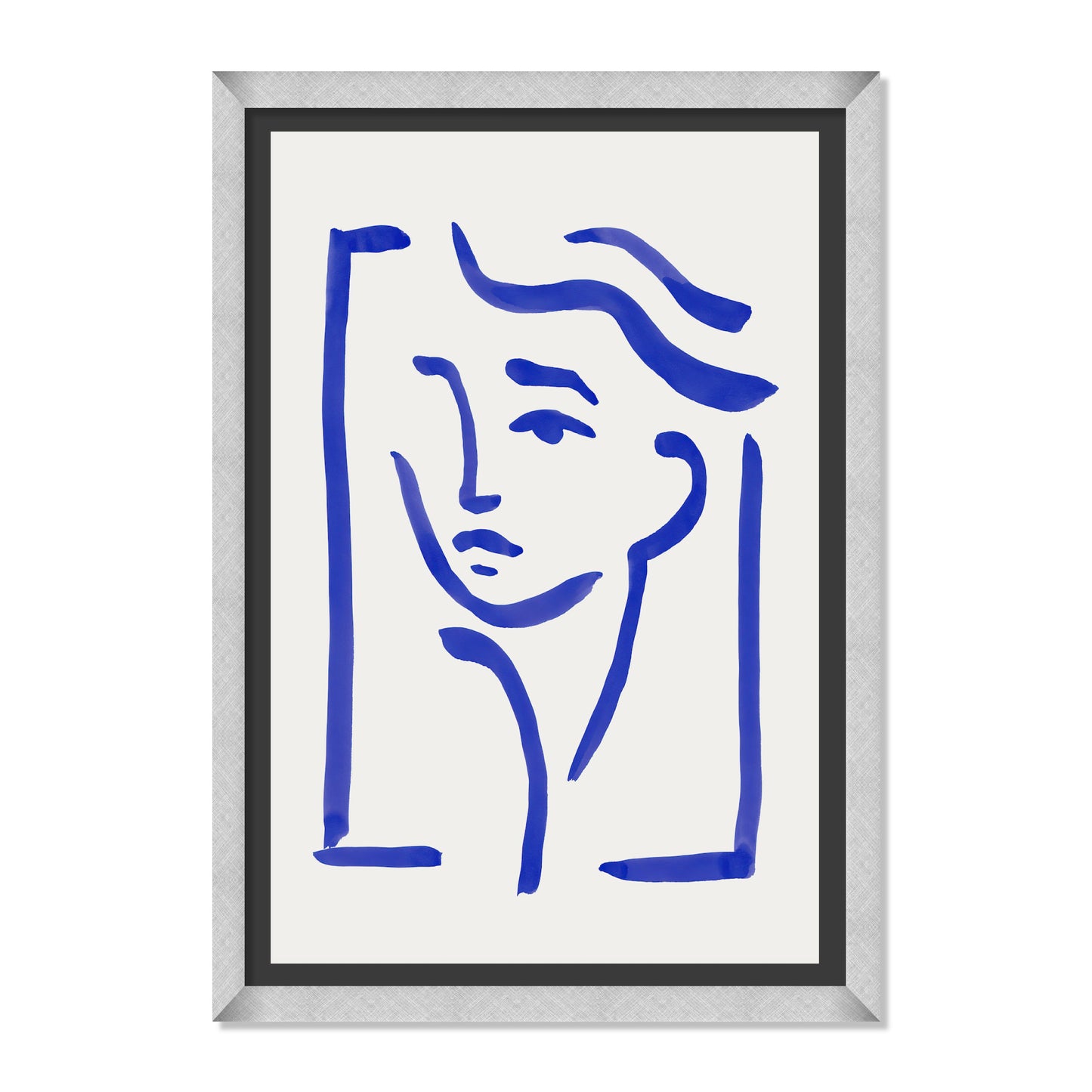 RETRATO EN AZUL