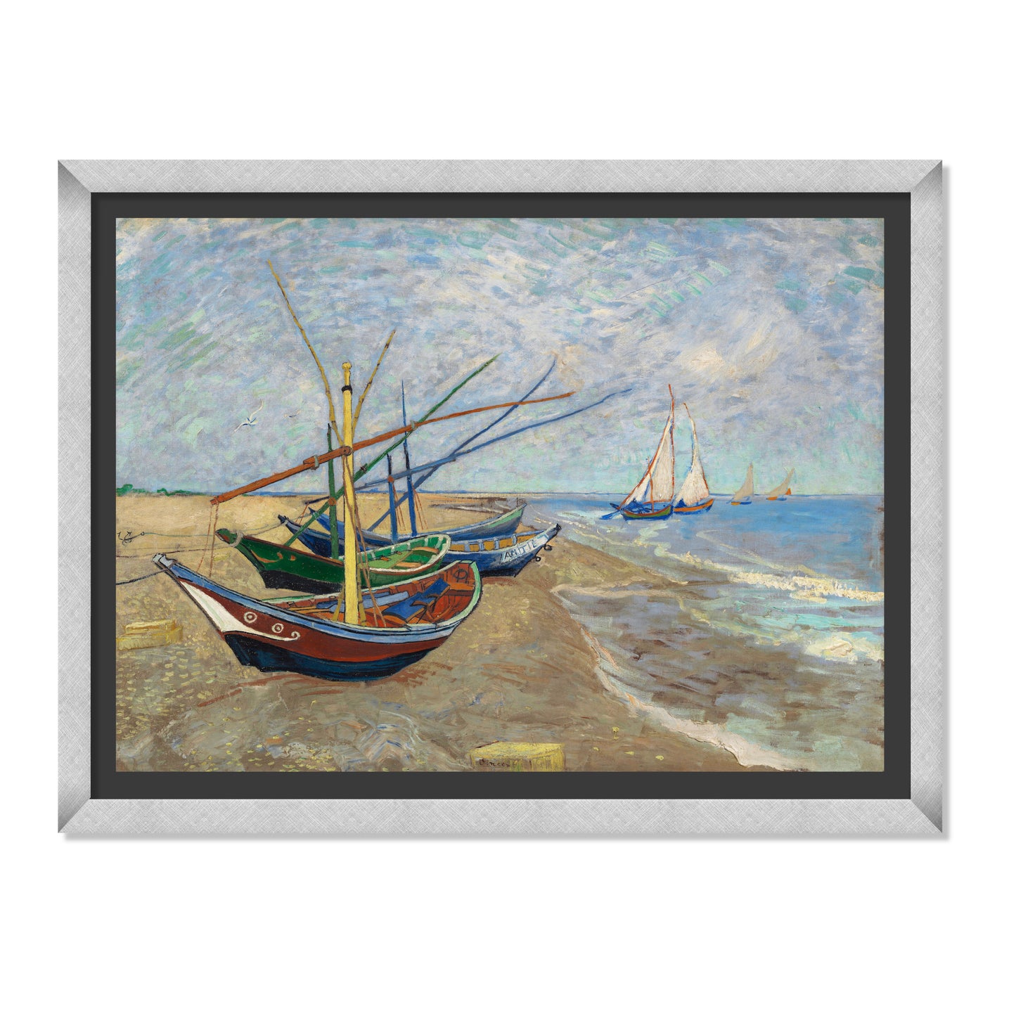 BARCOS DE PESCA EN SAINTES-MARIES