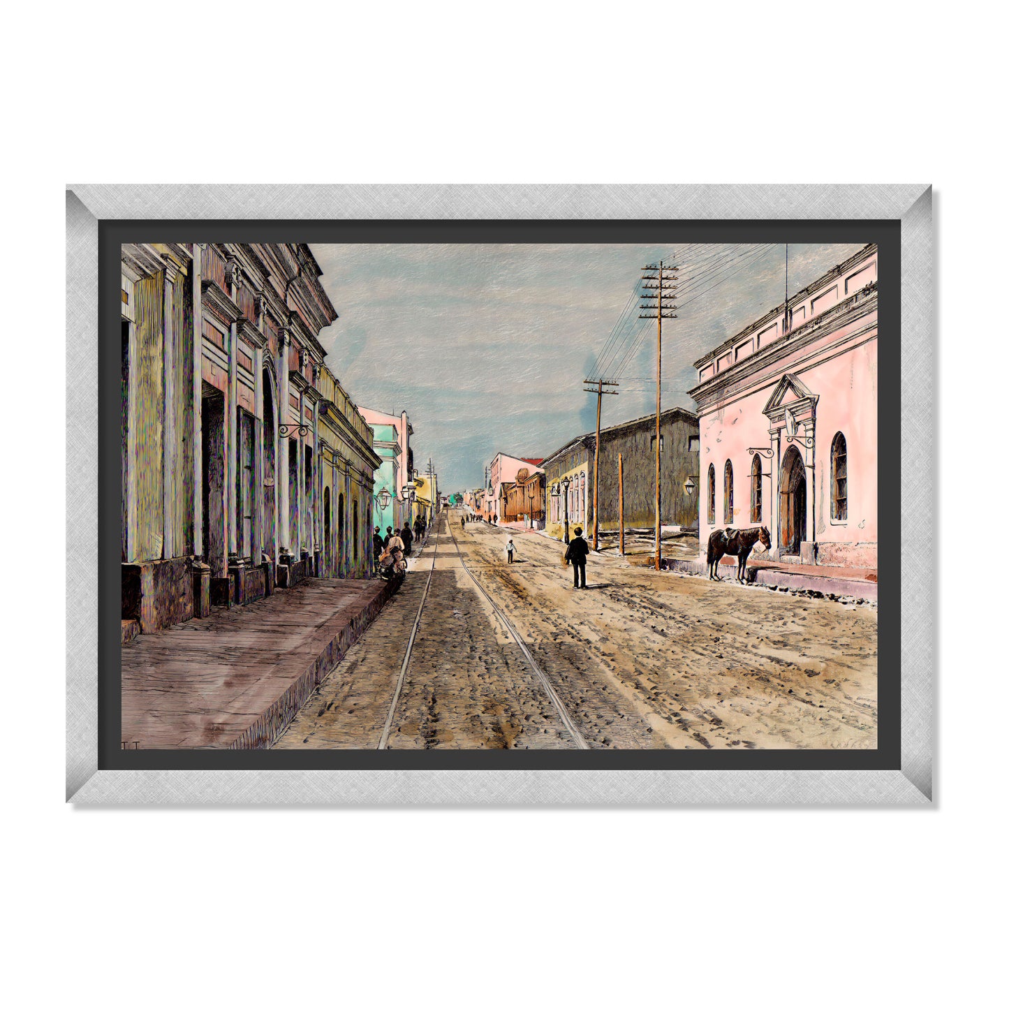 VISTA DE LA CALLE PALMA 1868